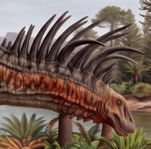 Bajadasaurus pronuspinax - AVPH